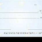 blank lottery check